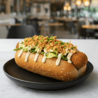 Crispy Belgian Chicken Dog