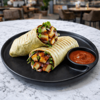 Paneer Roma Wrap