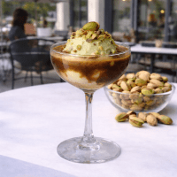Pistachio Royale Affogato