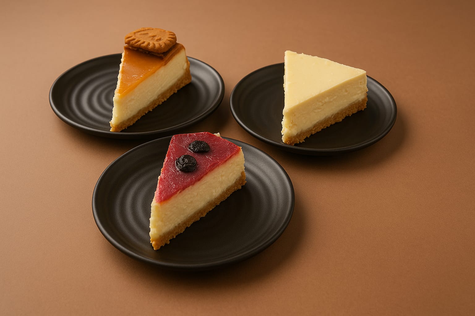 Bakery menu - desserts, cakes and baked items